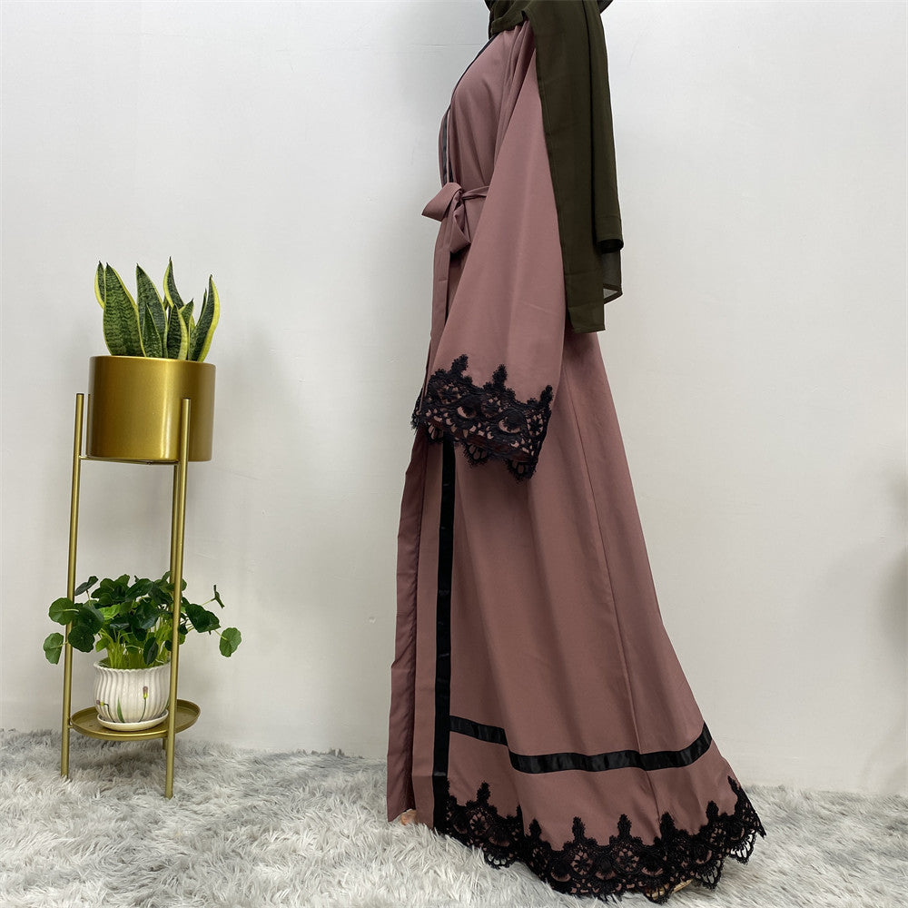 Fashionable And Fashionable Lace Long Skirt