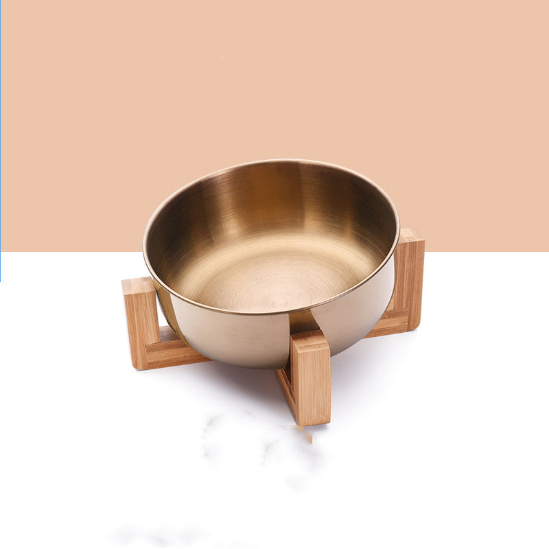 Neck Guard Stainless Steel Pet Bowl