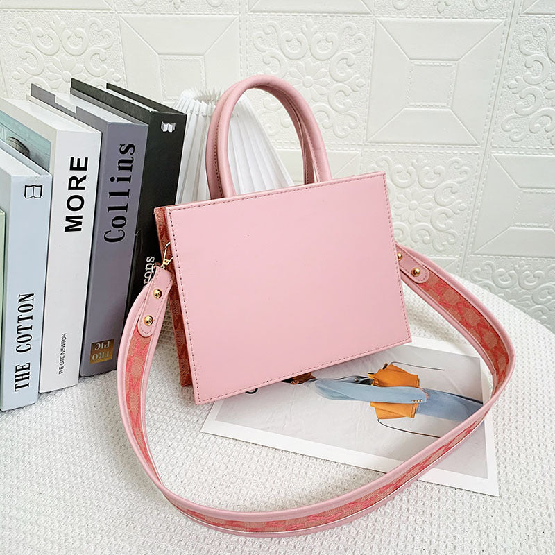 Popular Doll Women's Hand-held Messenger Small Square Bag