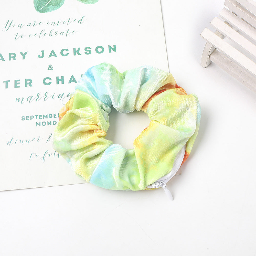 Women's Velvet Large Intestine hair circle