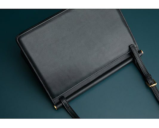 Large Pet Leather Cow Messenger Bag