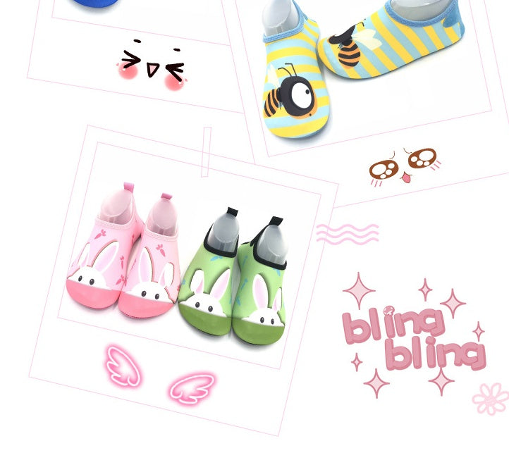 Childrens Water Park Cartoon Rubber Sole Beach Shoes