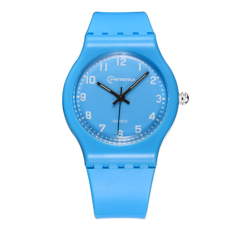 Simple leisure waterproof quartz female watch