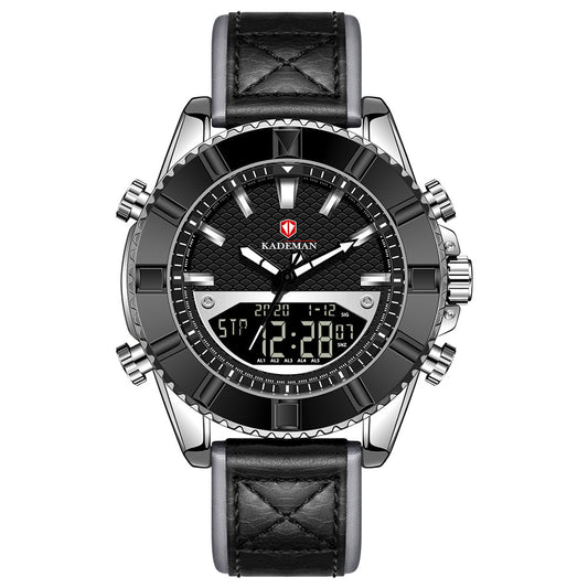Men's multifunctional waterproof fashion belt watch