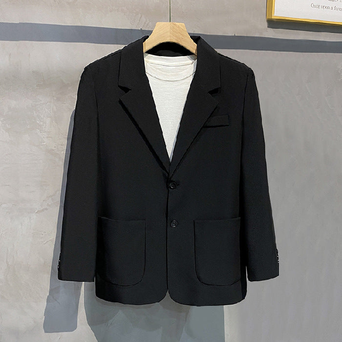 Efterår Og Vinter Fritid Uniform Jakkesæt Jakke Mænd