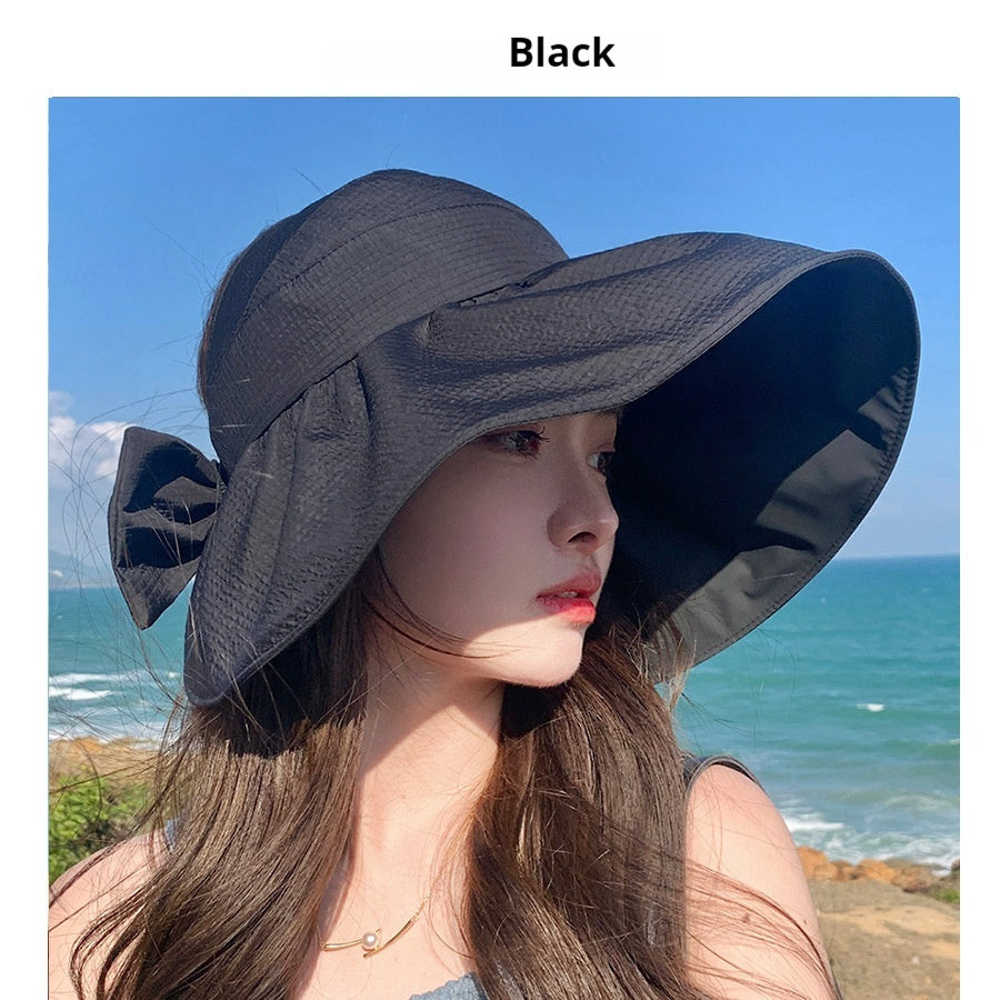 Top Big Brim Sun Hat UV Protection Vinyl Sun Protective