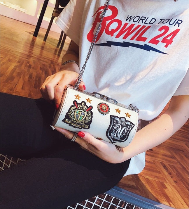 Crossbody Mini Cylinder Pouch
