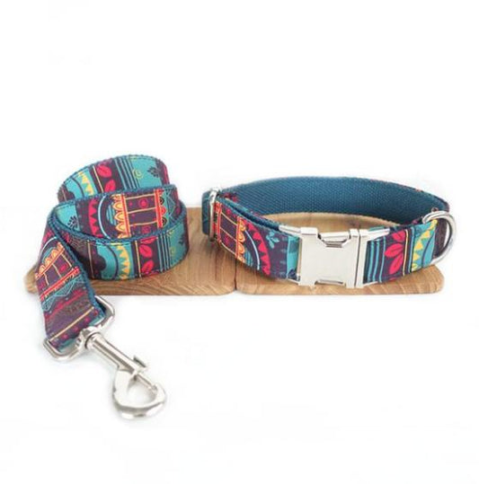 Colored pattern traction rope