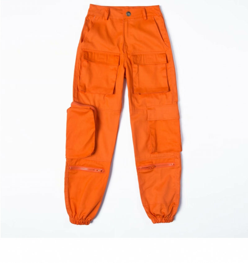 Casual loose overalls