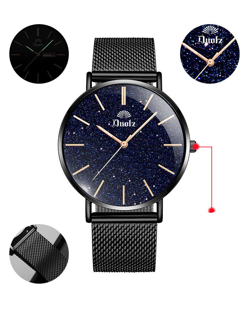 Non-mechanical watch star male watch