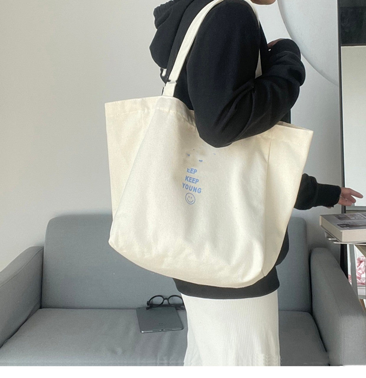 Large Capacity Female Shoulder Handheld Tote Bag