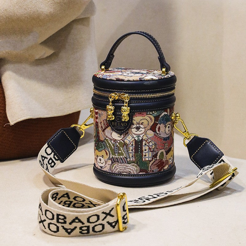 Special-interest Design Cartoon Bear Women's Bag
