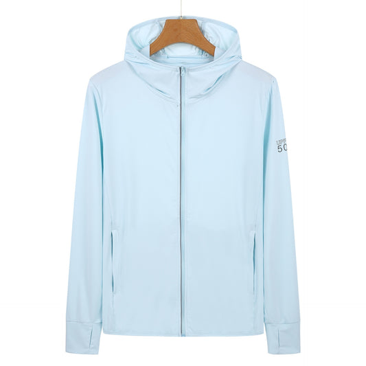 Women's Long-sleeved Summer Breathable Lightweight Coat Ice Silk Outdoor Clothing