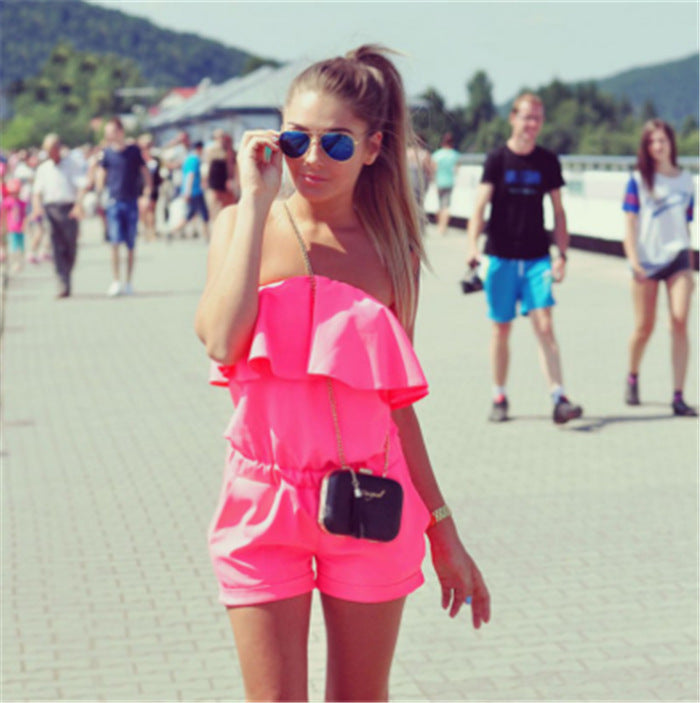 Women's Polyester Jumpsuit Loose