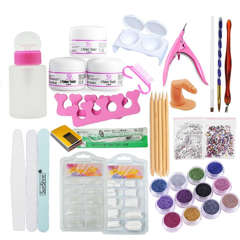 Nail Tool Set 12 colors