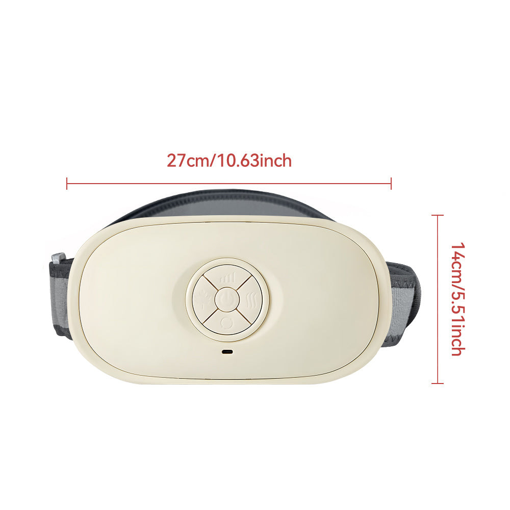 Smart Abdominal Massager With Heat Therapy 3D Kneading Auto Direction Change Portable Home Use