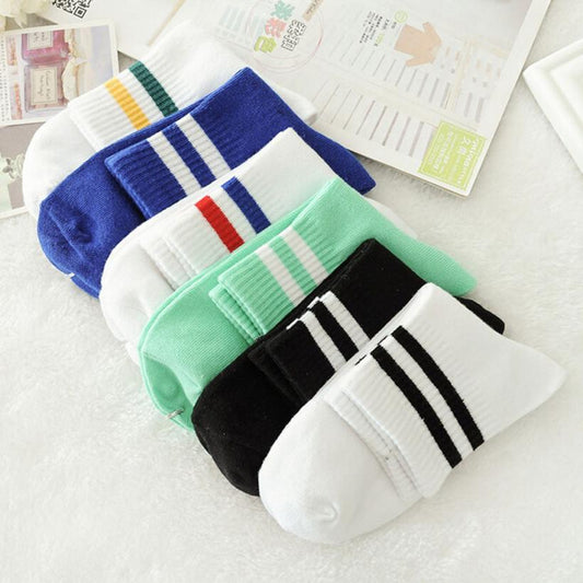 Cute non-slip college wind couple socks