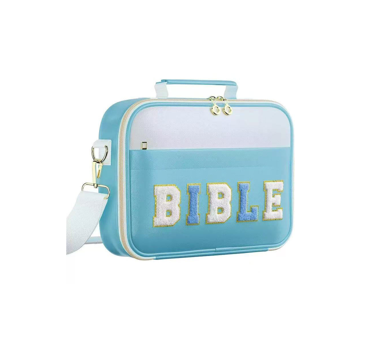 Amazon New Letter Book Handbag Multi-functional Portable Notebook Storage Bag Book Dust-proof Storage Bag