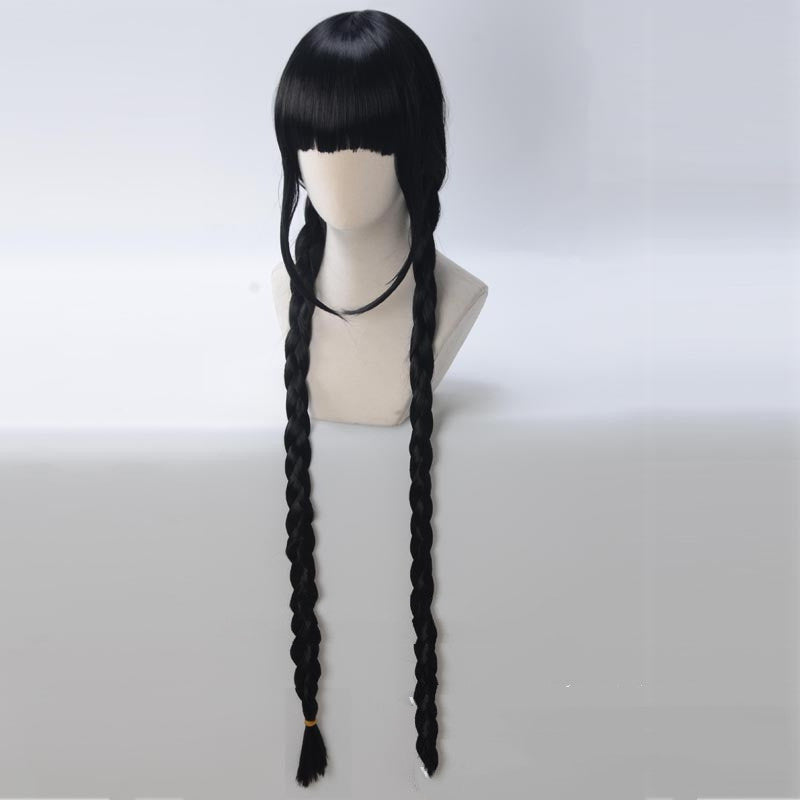 Double twist braid black