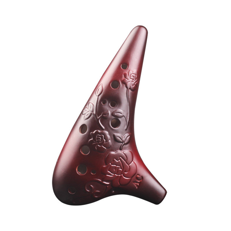12 holes for beginners to learn ocarina