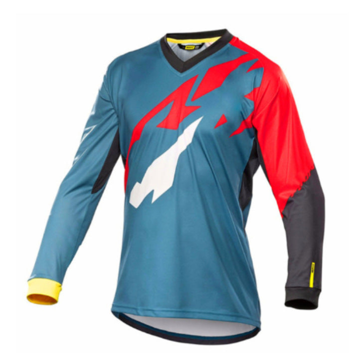 Cross-country motorcycle racing suit