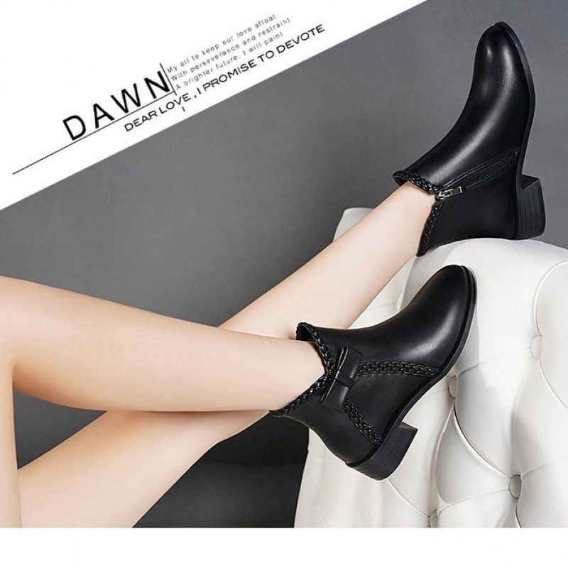 New All-match Single Cotton Boots Martin Boots Boots Women's Shoes