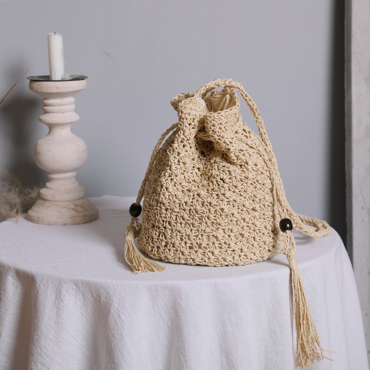 Multi functional fashion woven bag