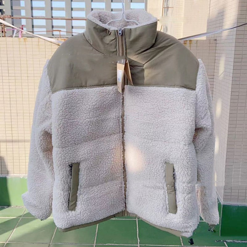Fleece Warm Men's And Women's Cotton-padded Clothes