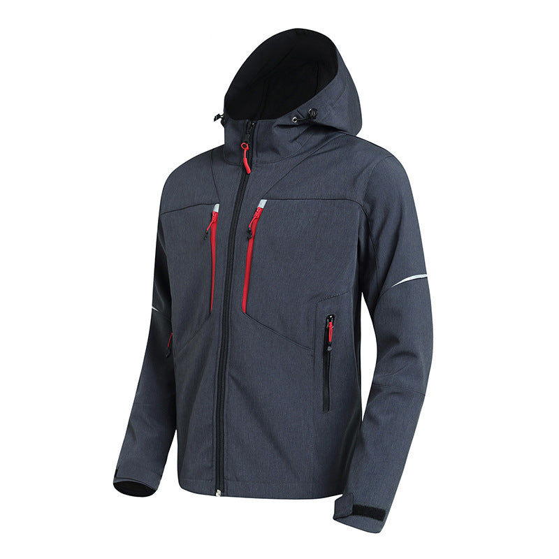 Men's winter sports outdoor soft shell jacket