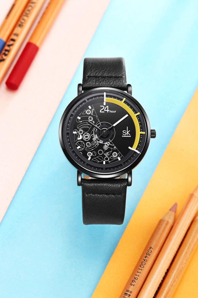Couple table quartz watch