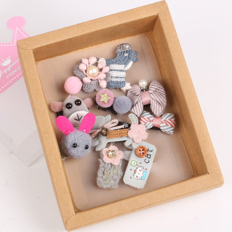 Girl's hairpin 10 piece set
