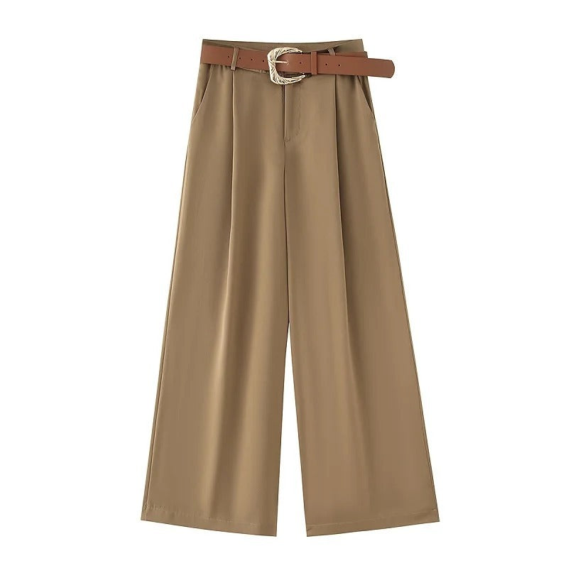 Casual Pants Women's Wide-leg Pants Thin Trousers