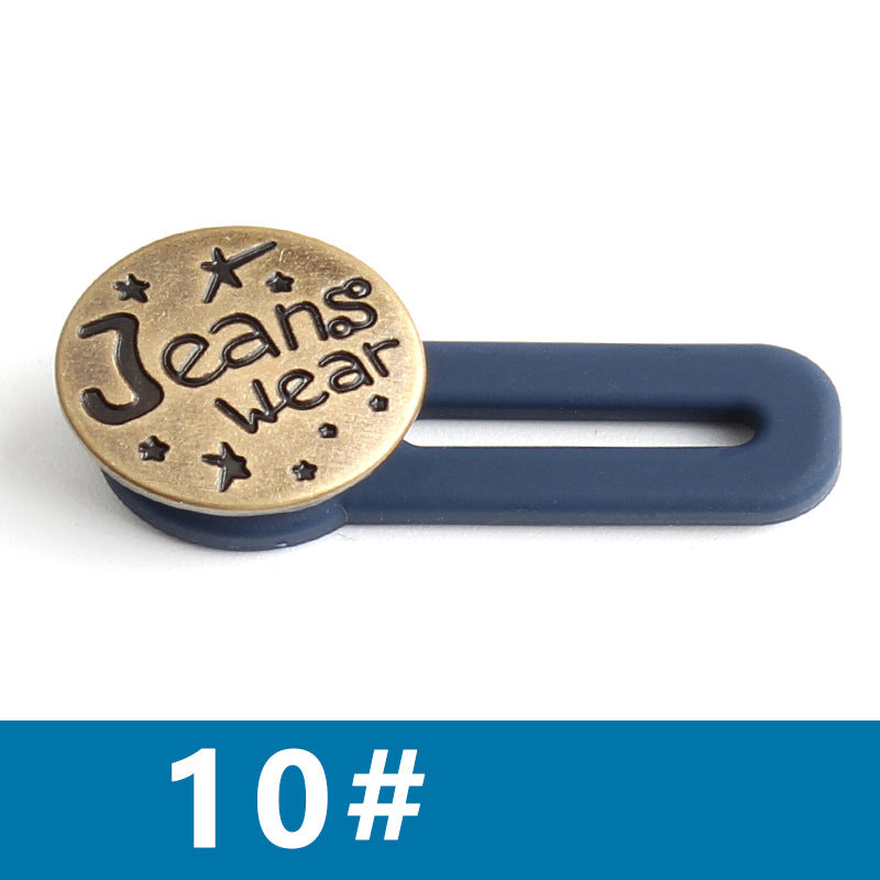 Jeansknap, udtrækkelig