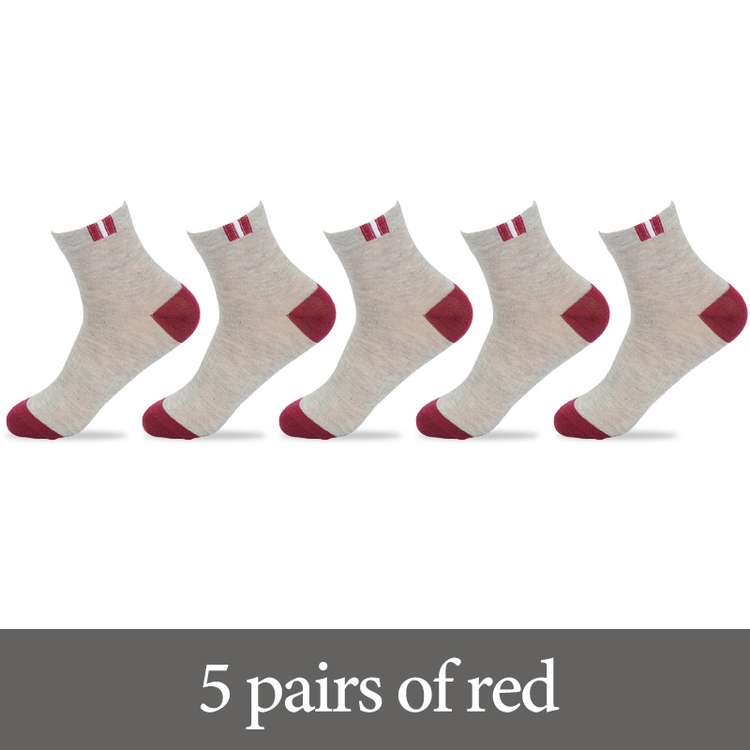 Sports Simple Deodorant Spring Durable Cotton Socks