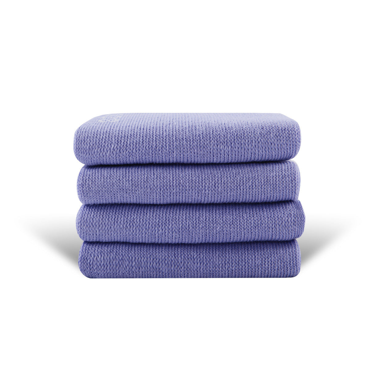 Solid Color High-elastic Mid-calf Boneless Macaron Colored Cotton Socks