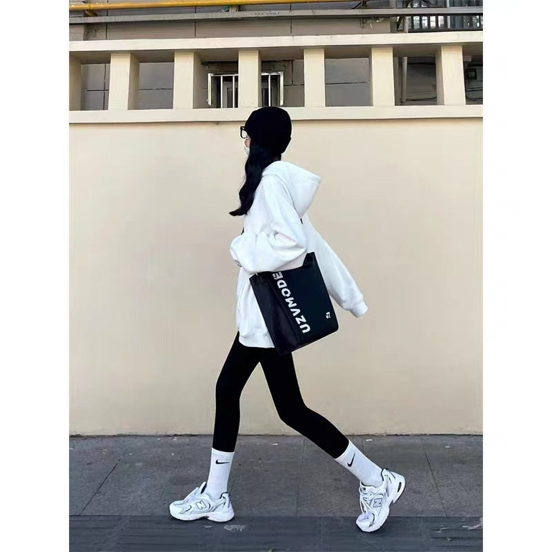 Loose Fashion Hooded Couple Coat