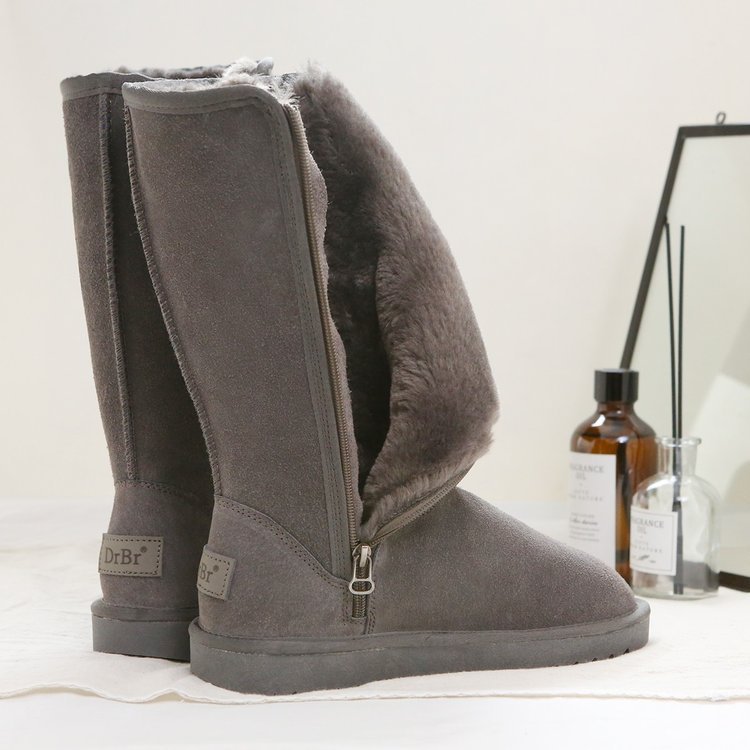 Plus Velvet Thick Women Boots High Tube Platform