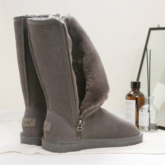 Plus Velvet Thick Women Boots High Tube Platform