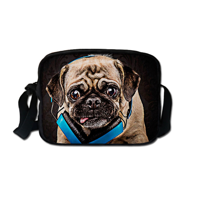Baggy One Shoulder Schoolbag Messenger Bag