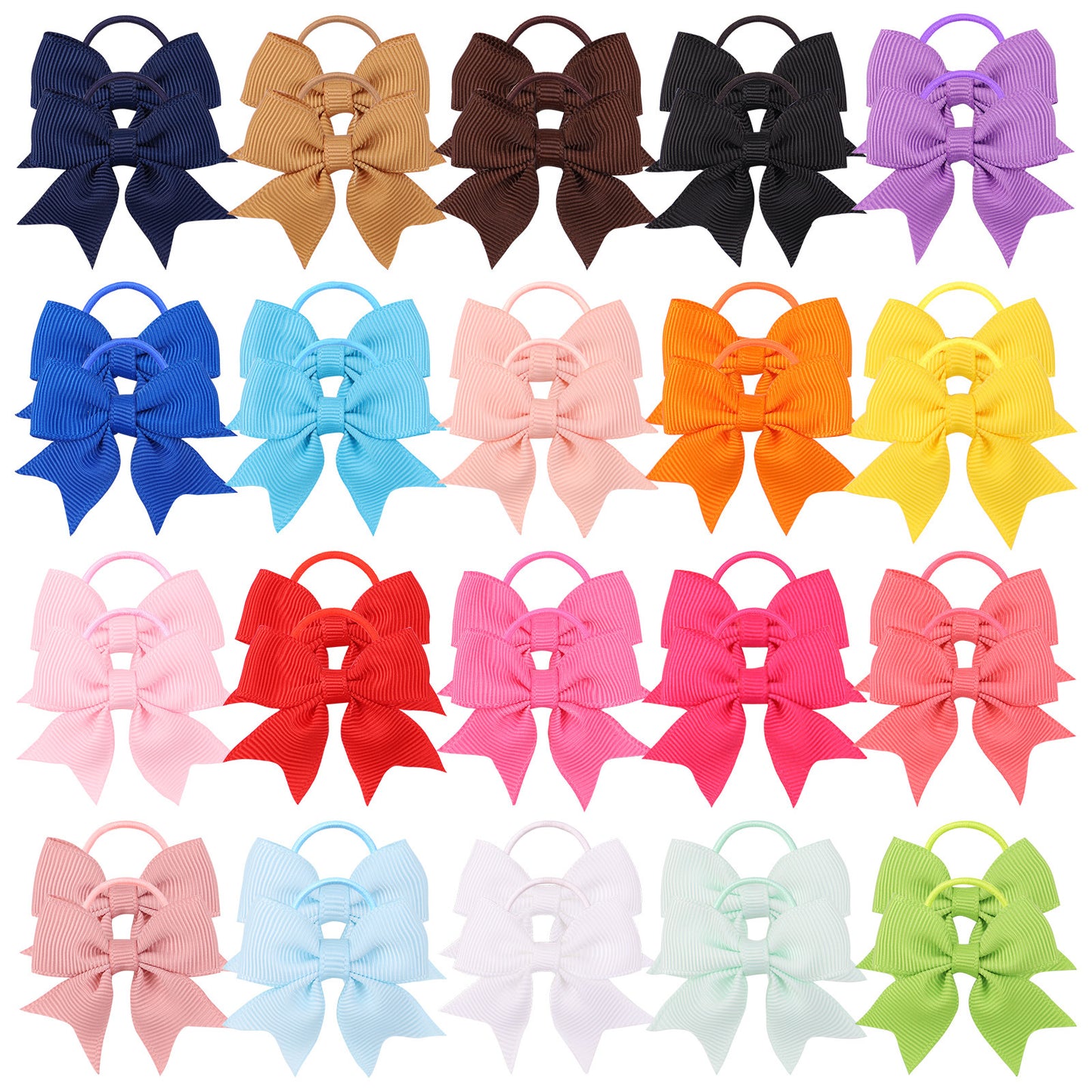 Cute Children's Thread Belt Dovetail Bow Rubber Band Hair Rope Hair Accessories