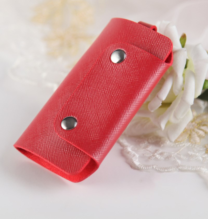 Plaid PU Key Case Promotional Key Case Clutch