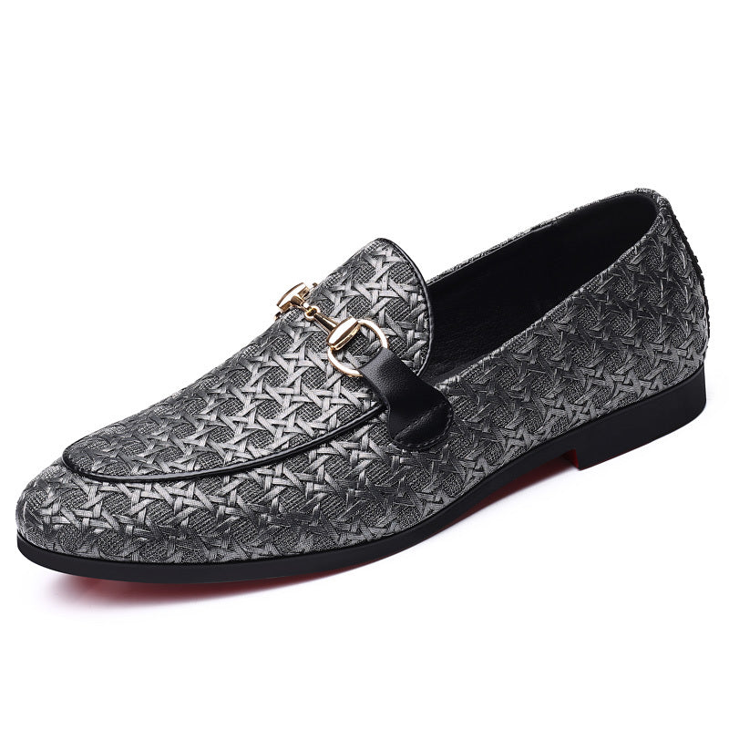 Low collar foot business casual leather shoes