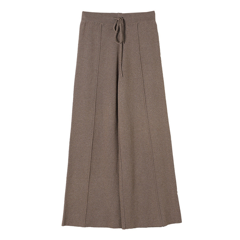 Loose Slimming And Straight Casual Wide-leg Pants For Women Grandma's Pants