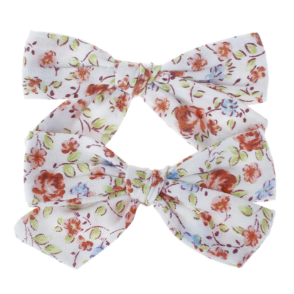 Children's hairpin flowers