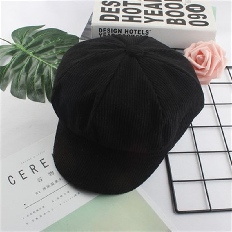 Men And Women Fashion Simple Solid Color Beret