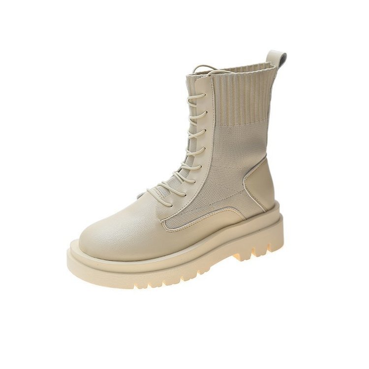 Summer Short Boots With Thin Ventilation And Thick Soles