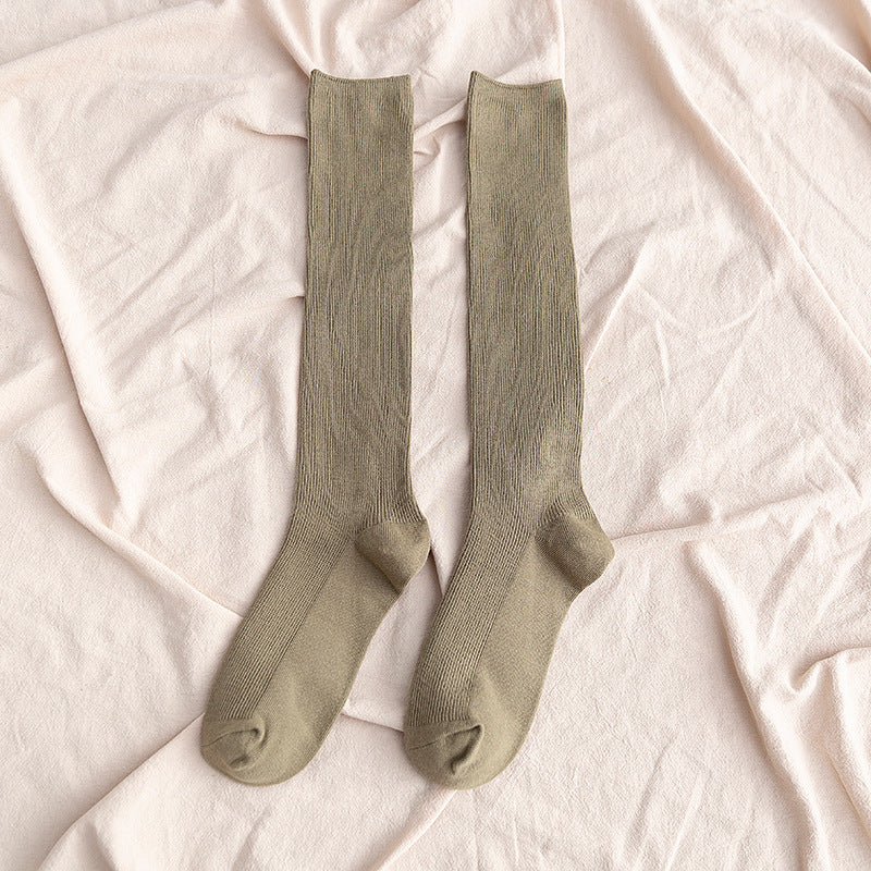 South Korea Japanese jk middle tube knee-length street half-high tube ins trendy socks