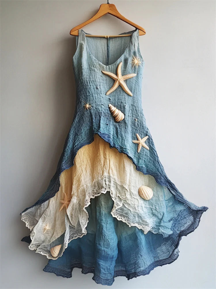 Forest-style Fresh And Minimalist 3D Dress For Commuting And Casual Wear