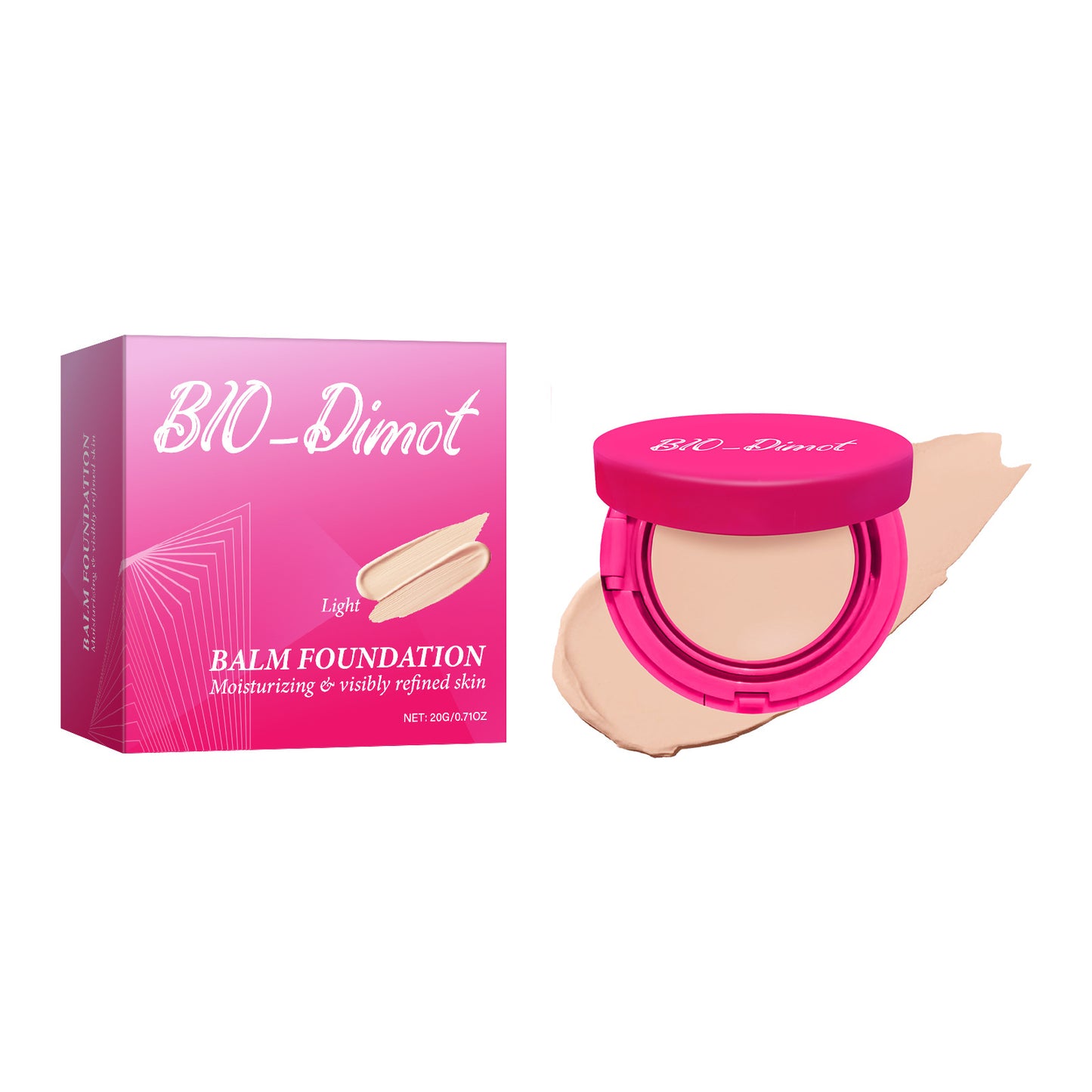 Foundation Cream Lightweight Moisturizing Nude Makeup Lasting