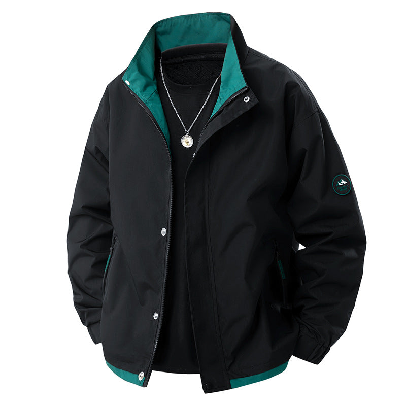 Retro High Street Fashion Brand Pu Shuai Boys Handsome Jacket